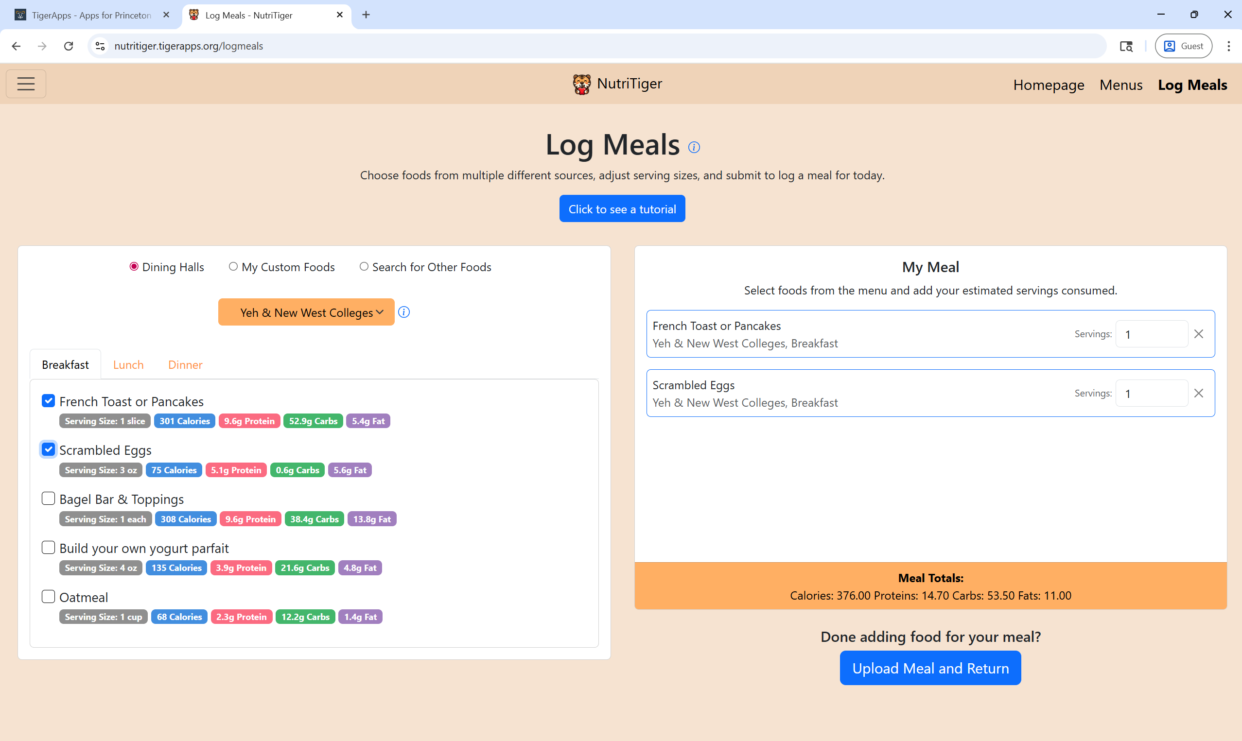 Onboarding slide showing feature highlight